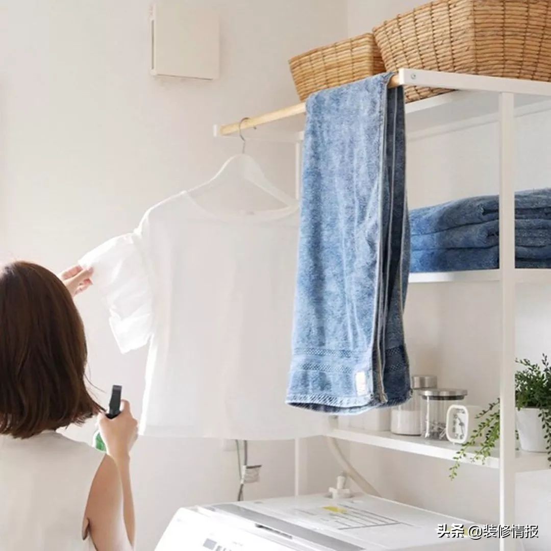 日本洗衣间收纳方法,日本全职主妇收纳技巧
