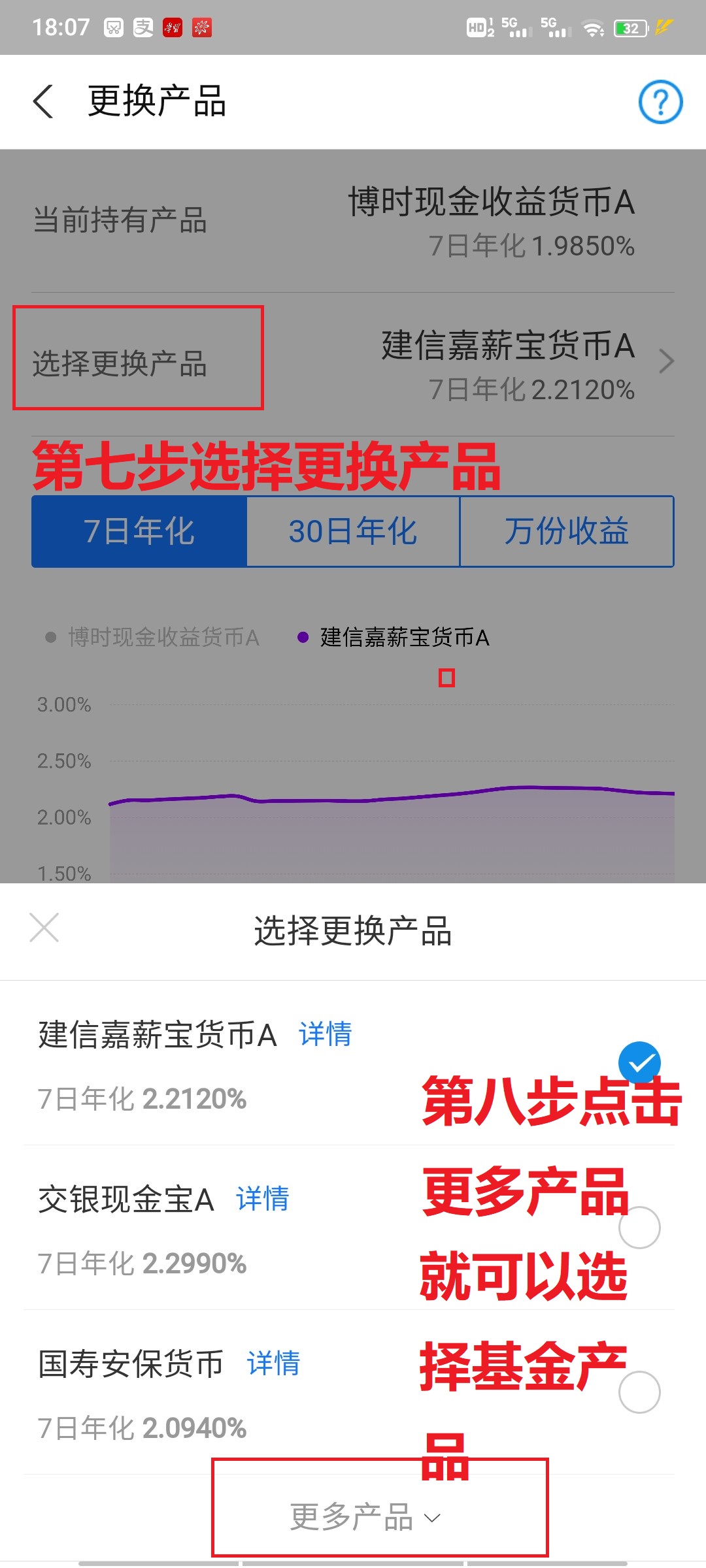 怎么变更余额宝基金,余额宝7日年化率变更