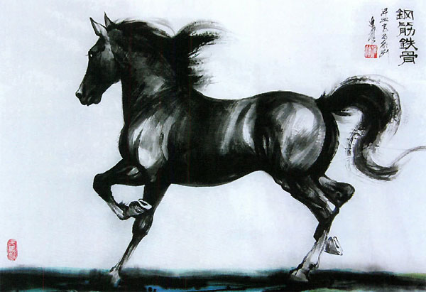 汗血宝马在现实生活真实存在吗,汗血宝马是真的存在吗