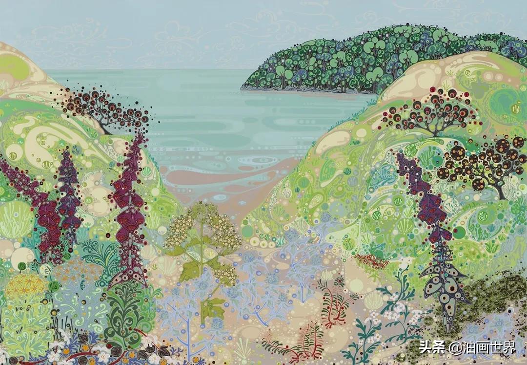 美丽和谐的色彩，丰富的图案，令人回味