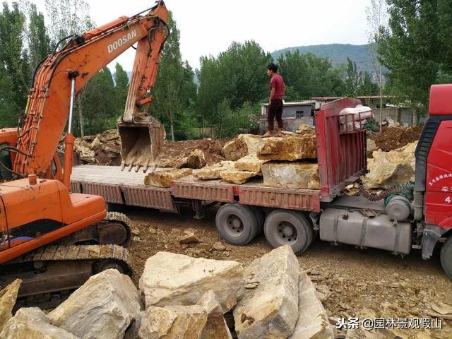 假山一般是什么石头做的,假山石材料有几种