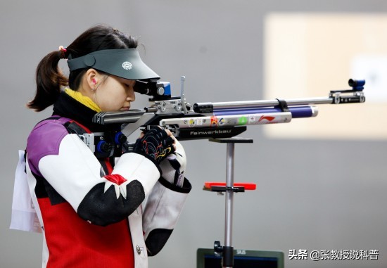 奥运首金气步枪视频,奥运10米气步枪靶有多大