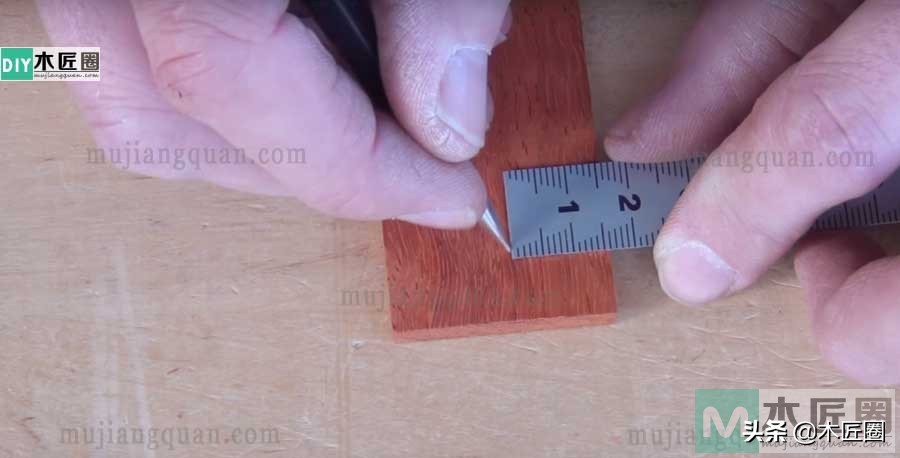 做燕尾榫古代手工,传统燕尾榫划线技巧