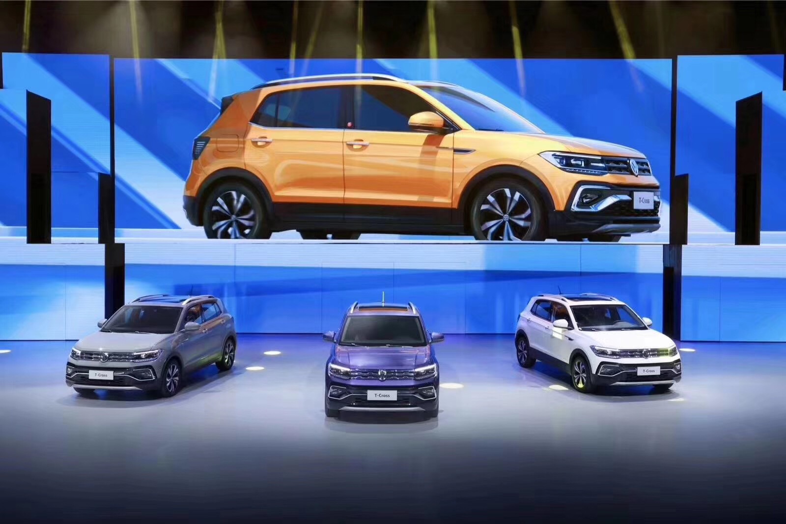 上汽大众T-Cross来了，新Polo也终于露面了