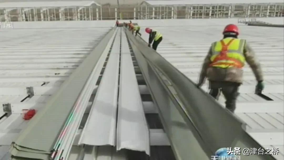 “村”里在建大项目——宝坻中关村科技城台资项目“联恒工业华北区域汽车零部件生产中心”竣工在即