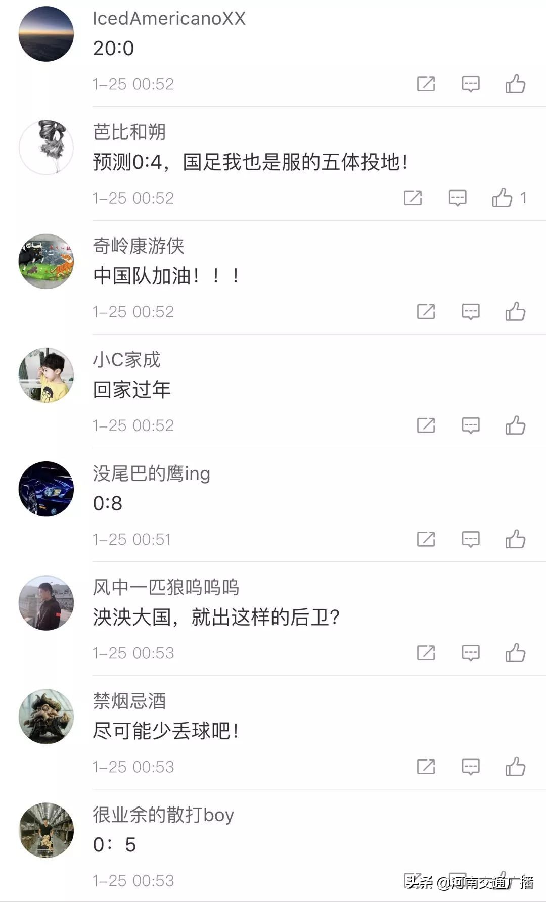 亚洲杯国足负于卡塔尔,2019年亚洲杯国足对伊朗阵容