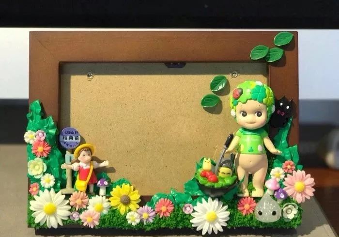 粘土手工100种简单人物在纸上制作,用超轻粘土做的手工又简单又漂亮