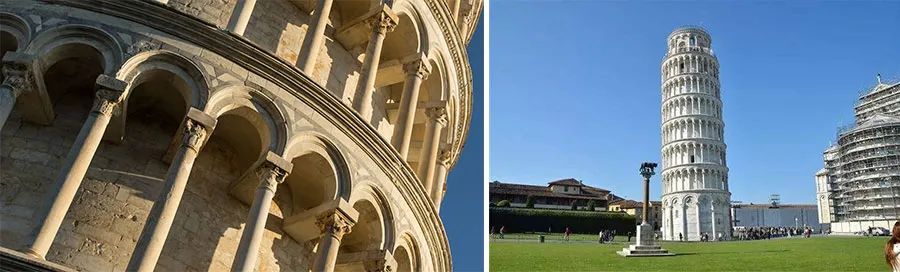 乐绘分享儿童绘画比萨斜塔,拯救比萨斜塔儿童画