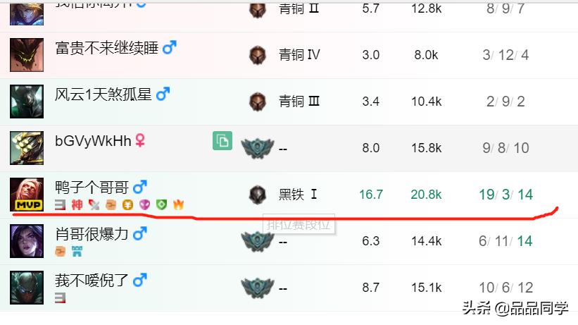 青铜段位vs钻石段位,青铜和钻石会匹配到什么段位的