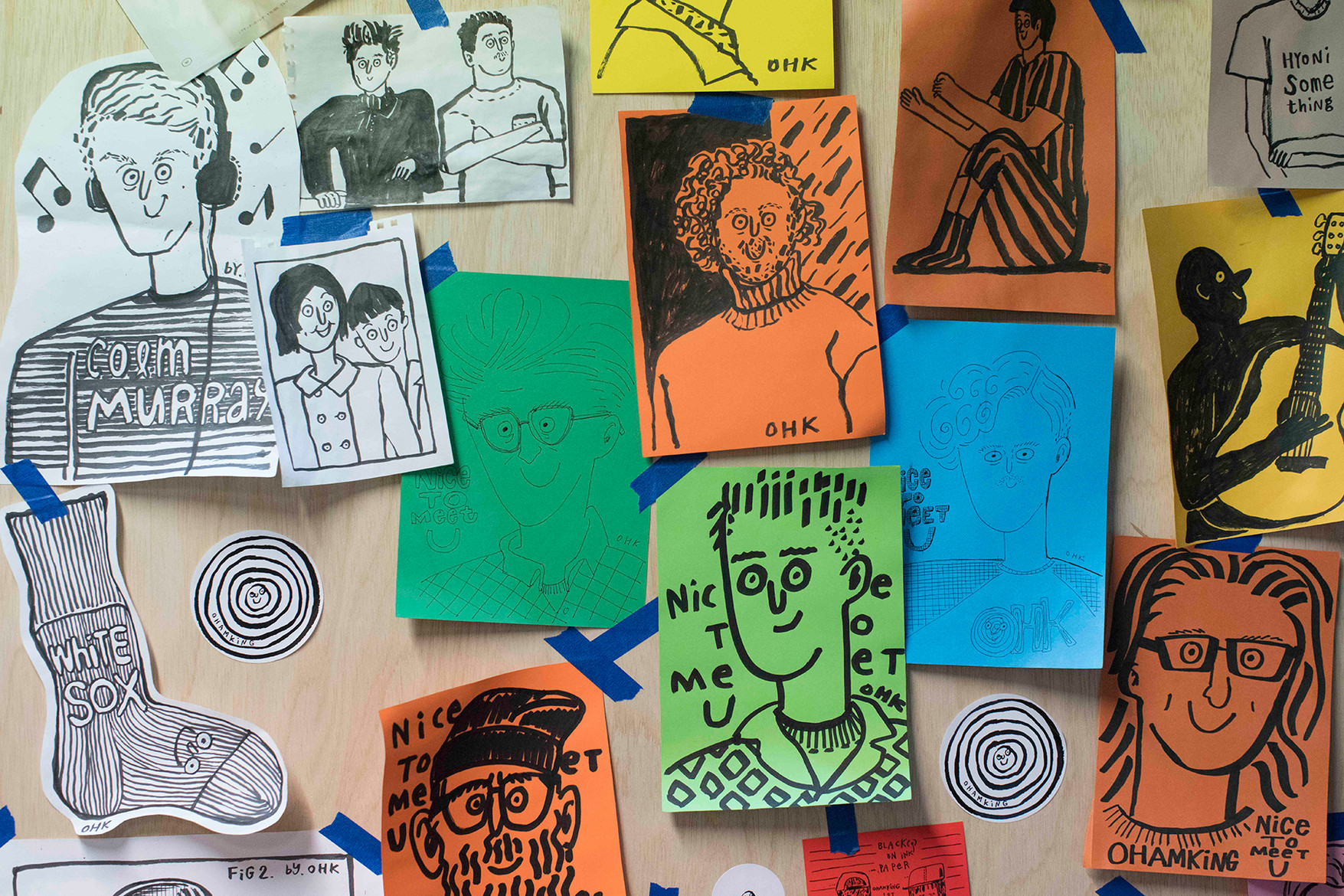 vans韩国艺术家,vans中国风插画