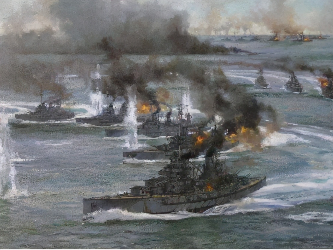 巨舰大炮时代的最后巅峰,日德兰大海战大炮巨舰