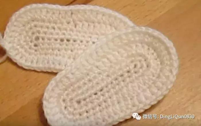 钩编鞋教程,成人鞋子的钩编视频教程