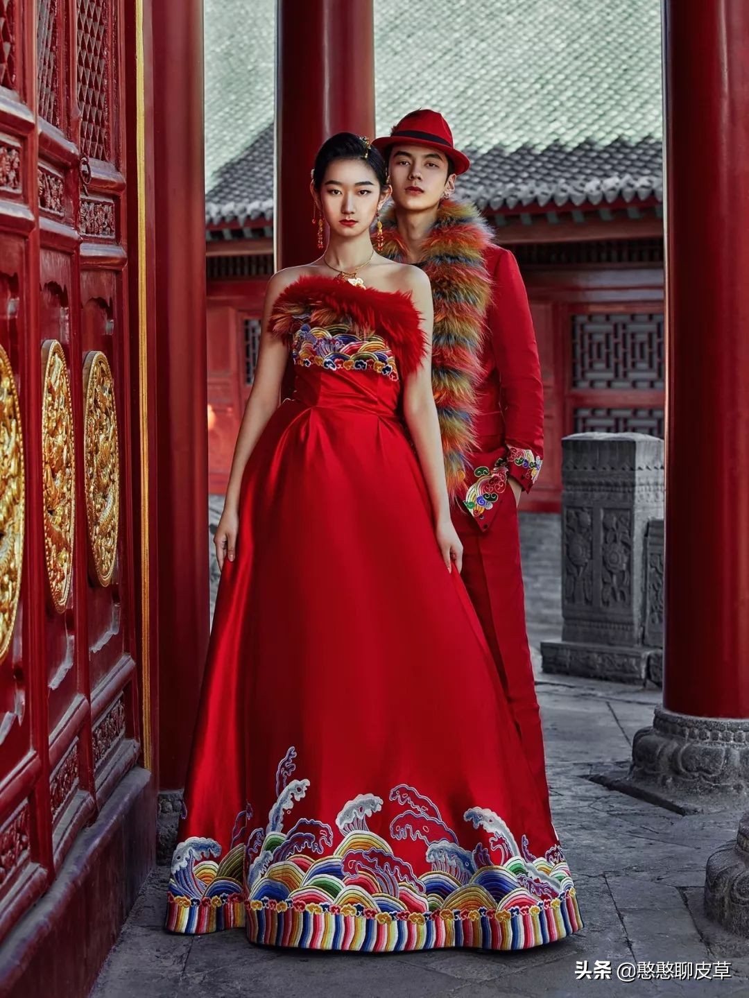 正经皮草和不正经皮草,海宁中式皮草中国风