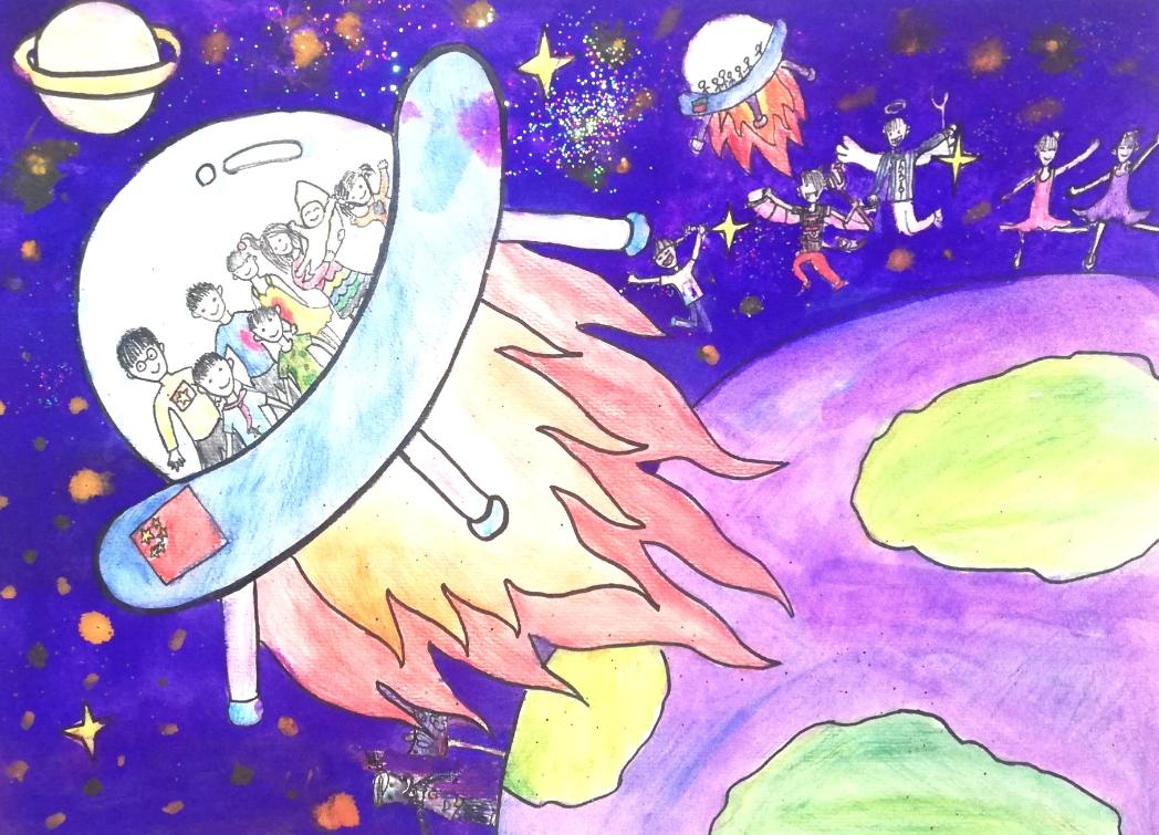 儿童节作品简单又好看,世界上独一无二的六一儿童节作品