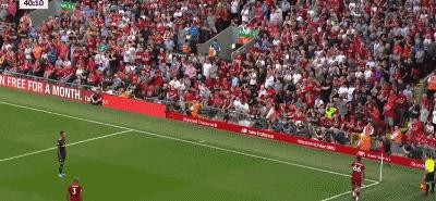 萨拉赫6分钟上演帽子戏法视频,萨拉赫超燃进球