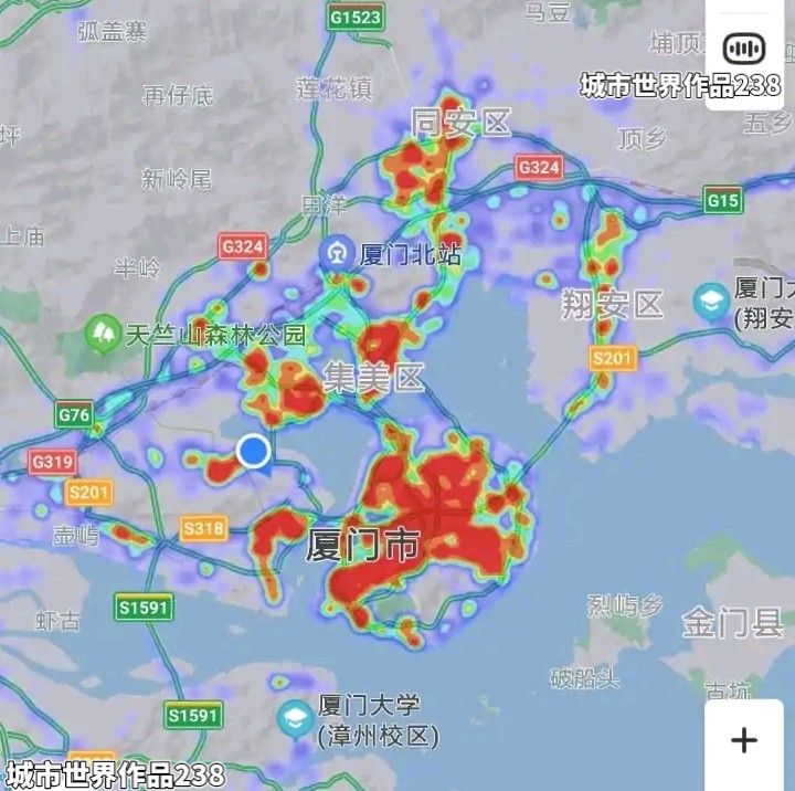 厦门城市排名,新一线城市2022厦门