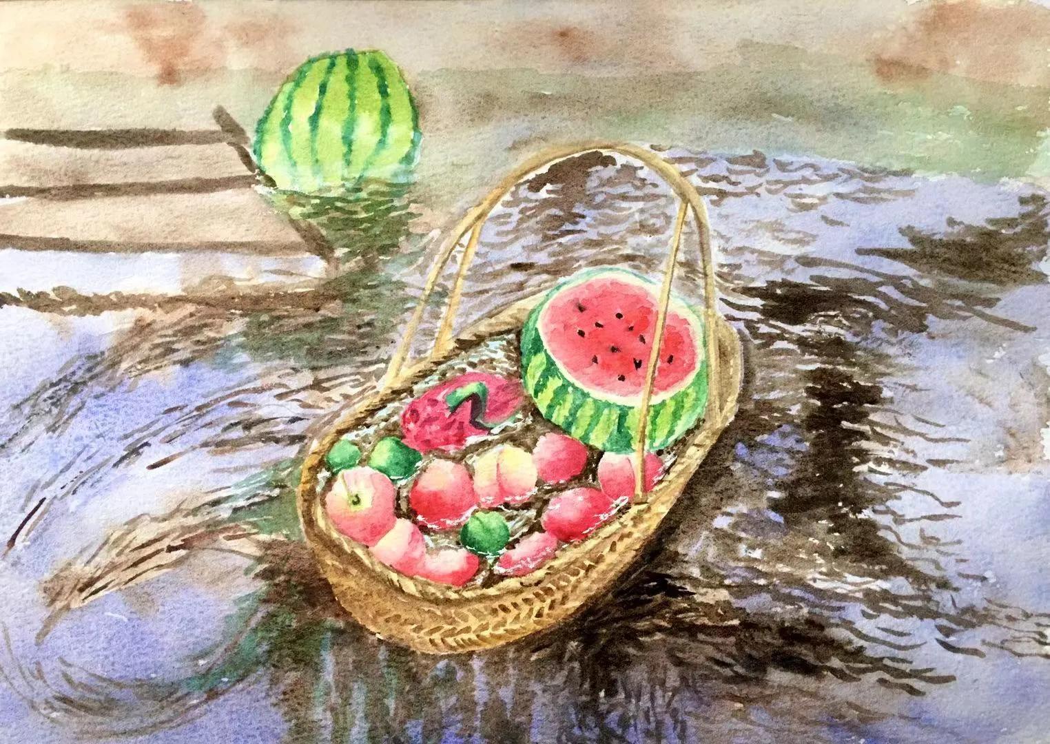 画吧画友作品欣赏,幸福原创画作品