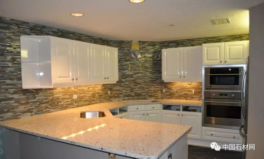 厨房多色台面,最流行的厨房大理石台面