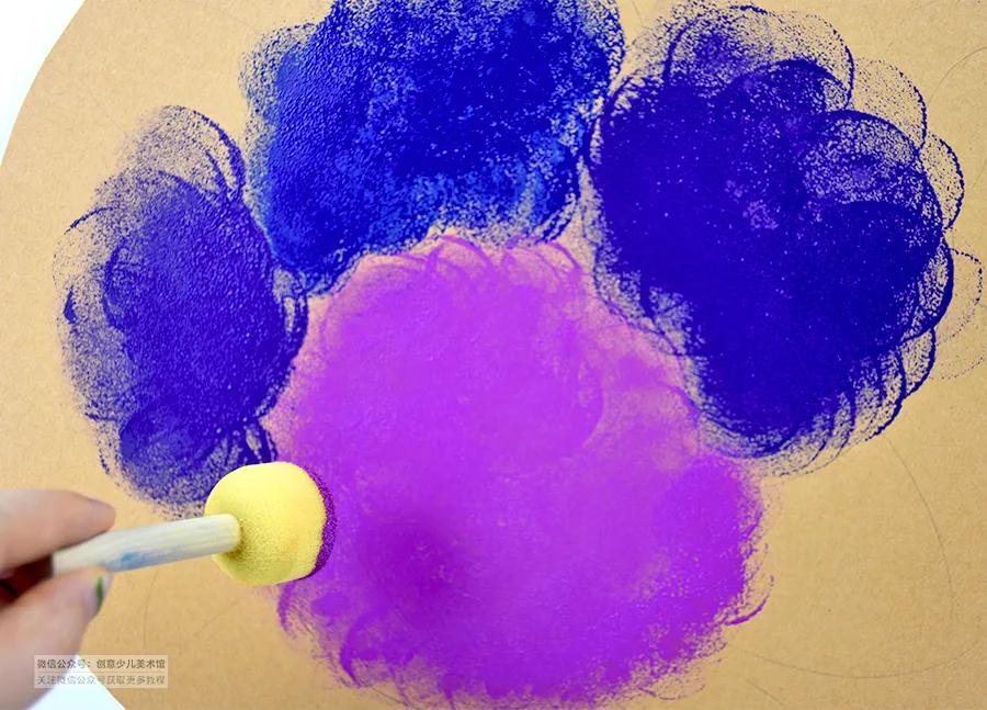 儿童水粉画春天简单又好看,儿童水粉画练习