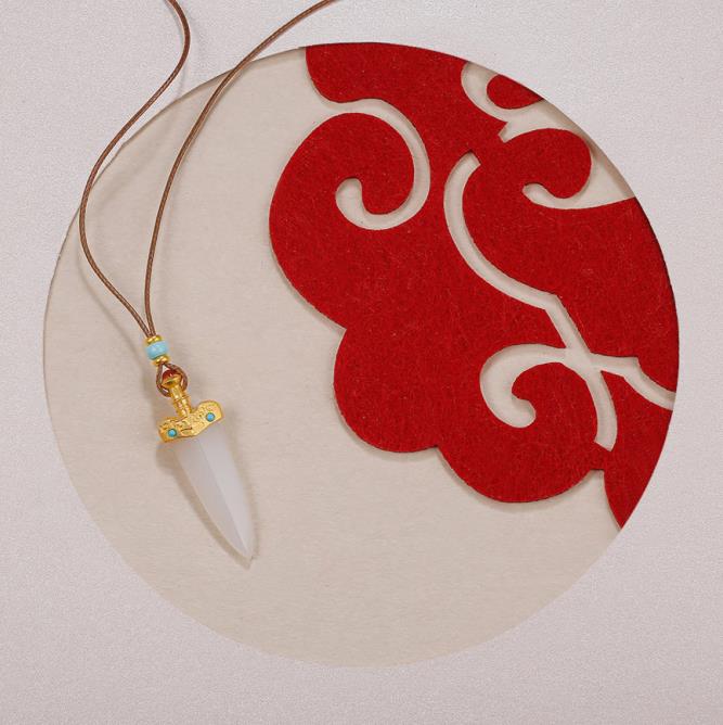 纯金剑,越王剑吊坠