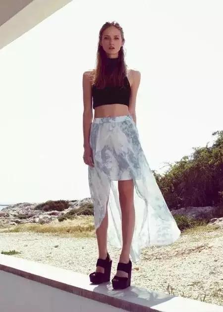 155小个子长裙子最佳长度图,裙子怎么选显瘦