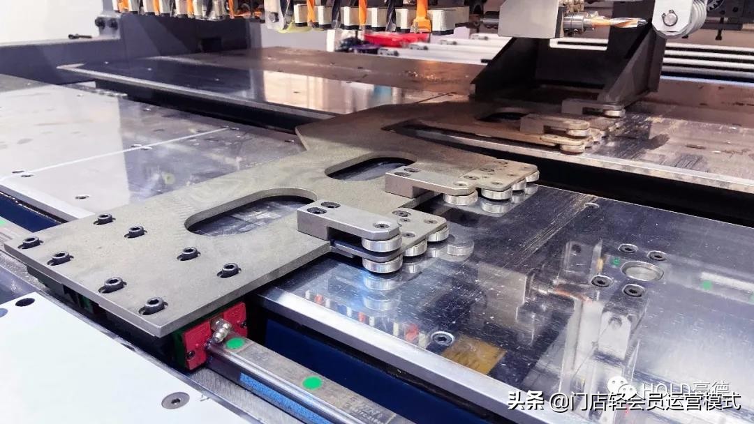 豪德六面钻自己编程打孔,豪德全自动六面钻