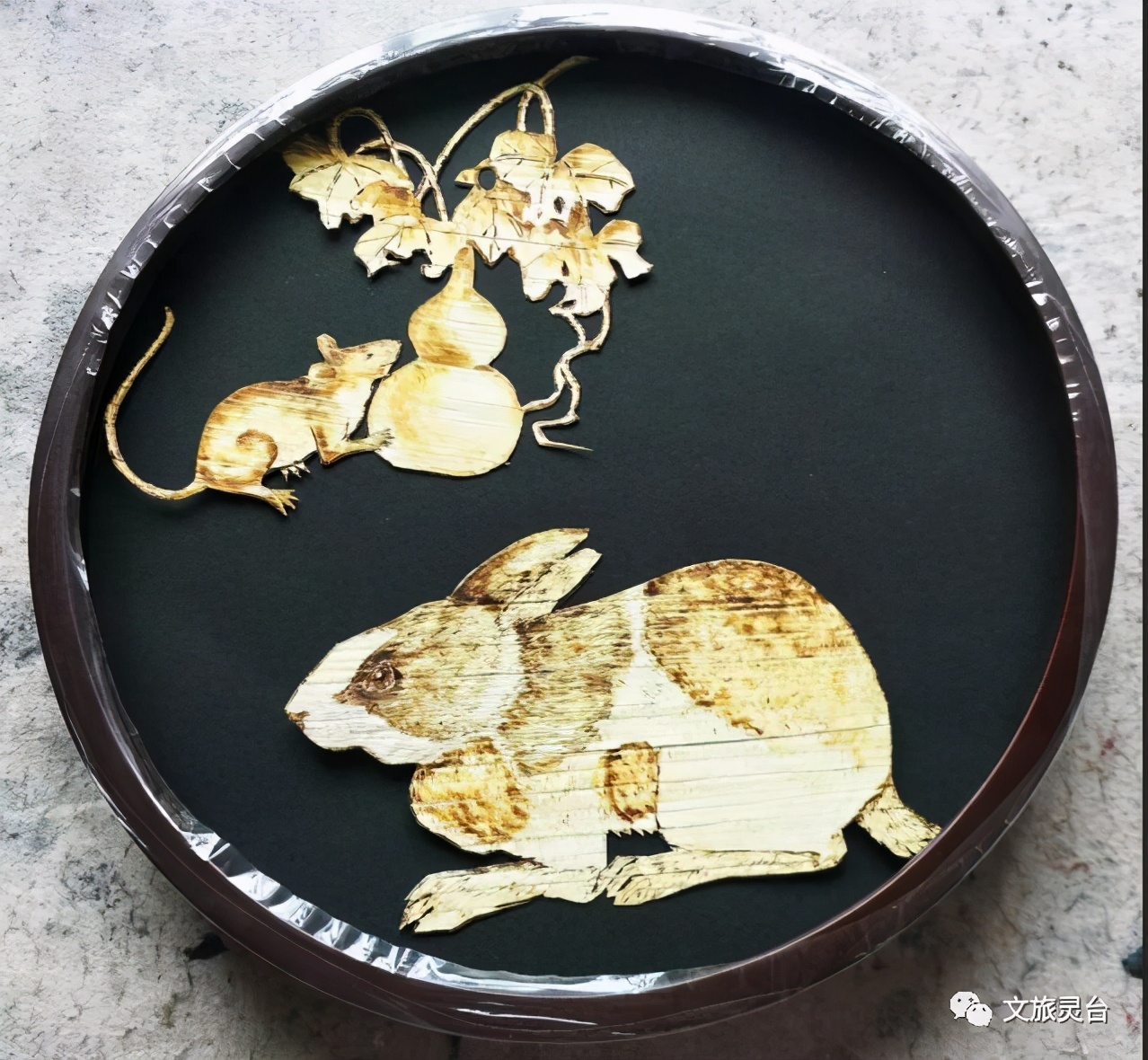 太谷麦秆画图文,值得收藏的画