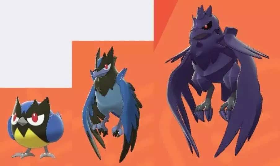 宝可梦剑盾钢铠鸦进化,宝可梦钢铠鸦强吗