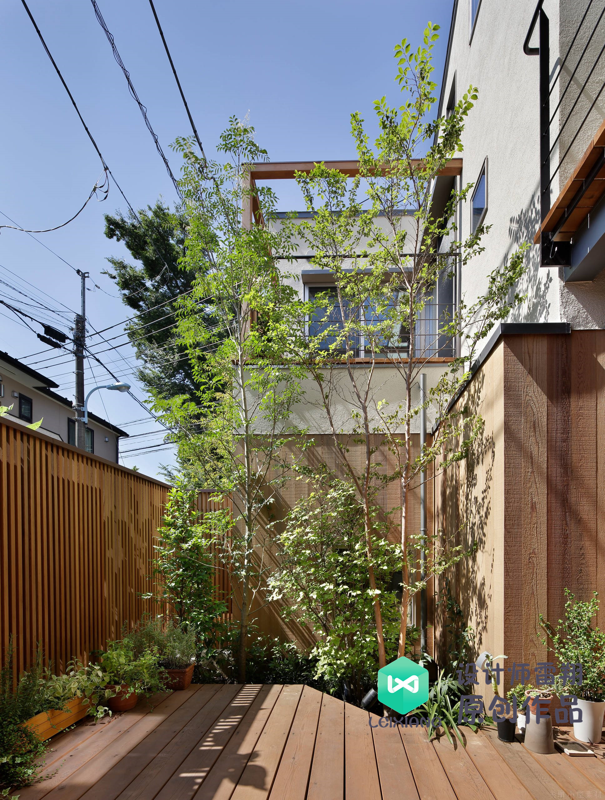 庭院防腐木颜色搭配效果图,庭院怎么铺装防腐木