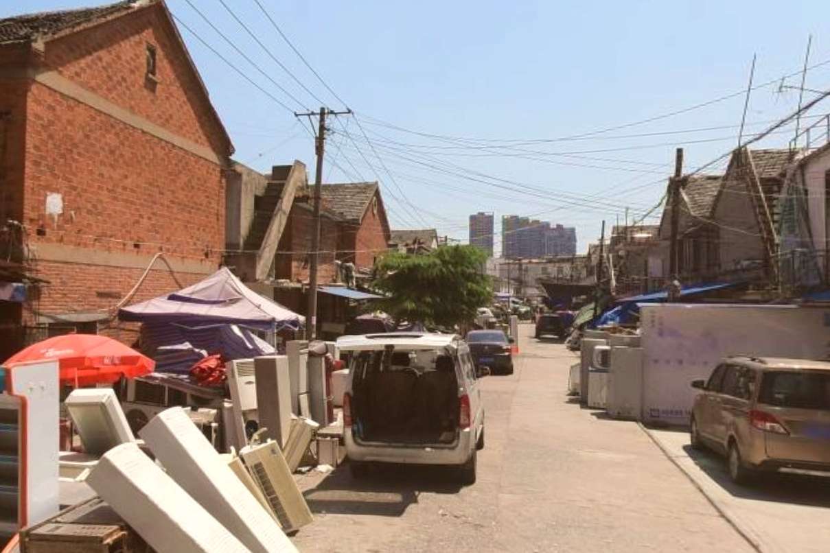 合肥闹市区的城中村,合肥最密集的城中村