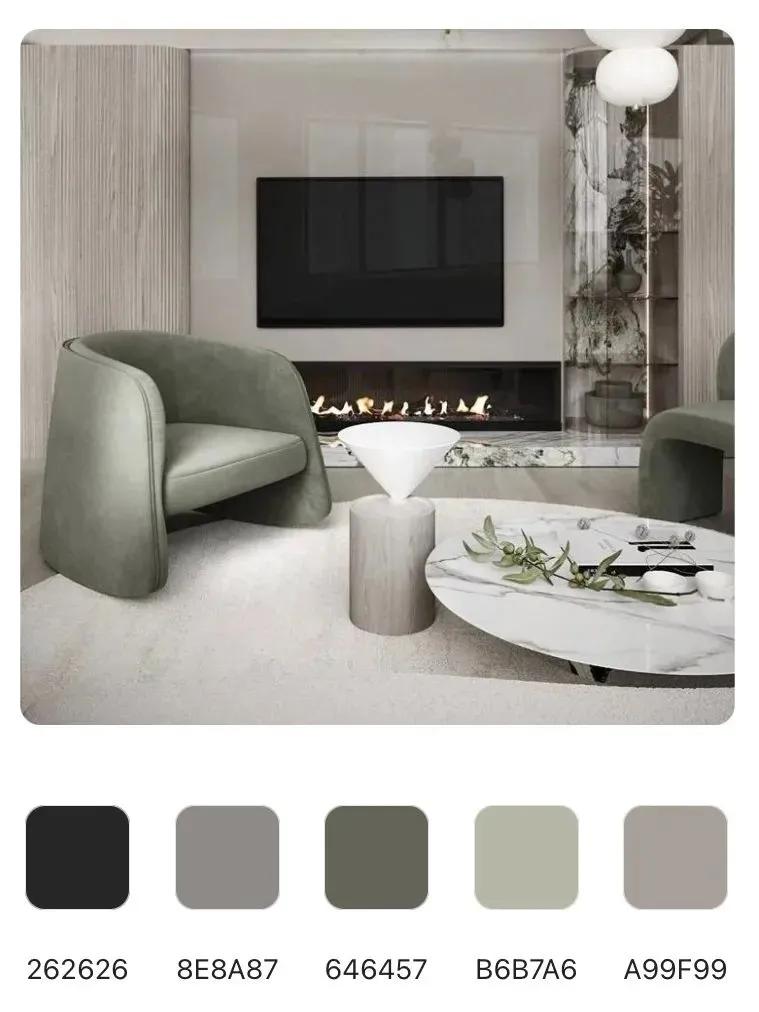 流行色橄榄绿,橄榄绿和棕色哪个更好看高级