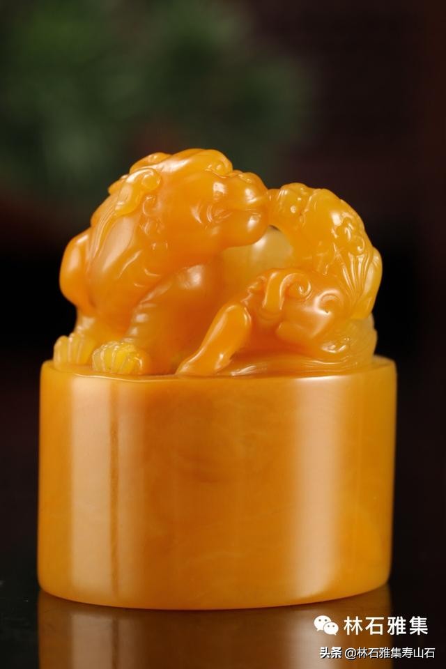 老挝田黄石特点和图片,林石雅集田黄石特点