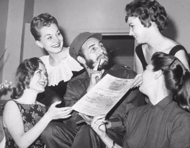 卡斯特罗的精彩瞬间,卡斯特罗和苏联