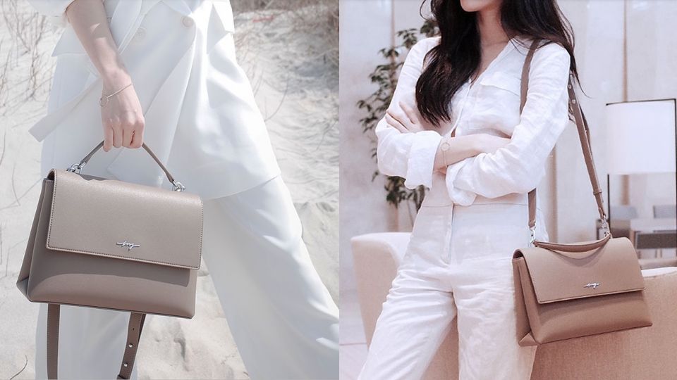 韩剧同款通勤包,韩剧软塌包包