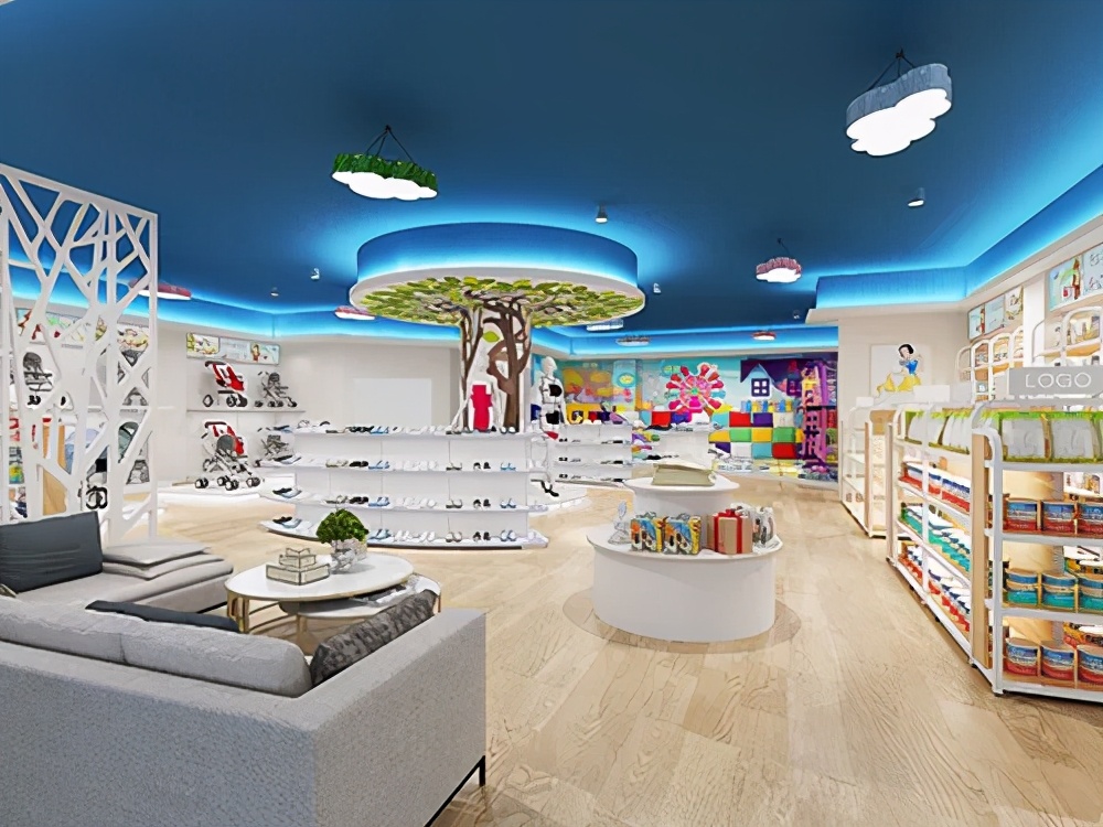 30平米母婴店装修费用多少钱,母婴店游泳馆吊顶装修效果图