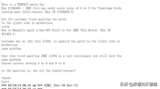 记Oracle11g因JDBCbug引发异常LibraryCacheLock等待处理事件