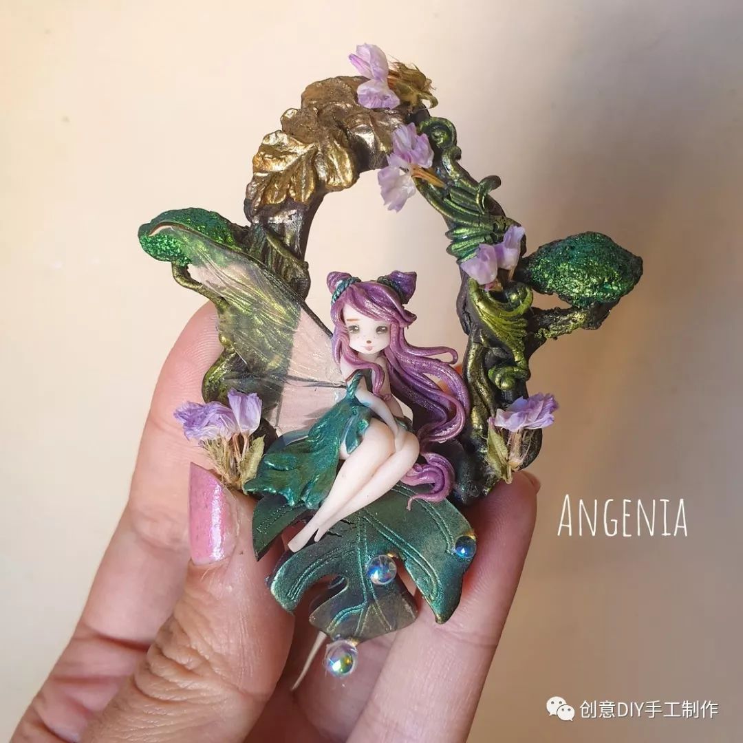 独一无二的软陶饰品,唤醒公主梦