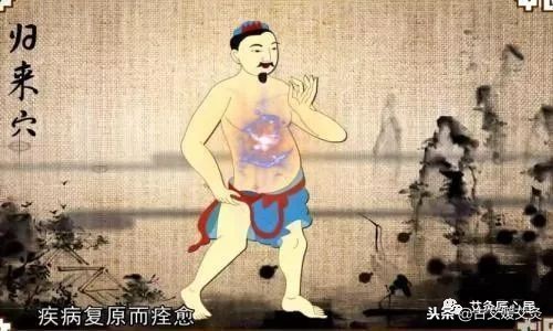 女性腹部金三角穴,女人肚脐突出神器