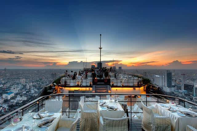 缆车上的餐厅,全世界最大的海上餐厅