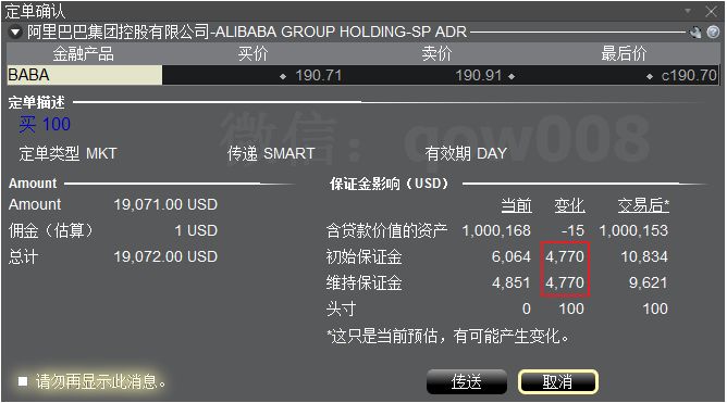 盈透保证金账户融资费用,盈透证券手续费