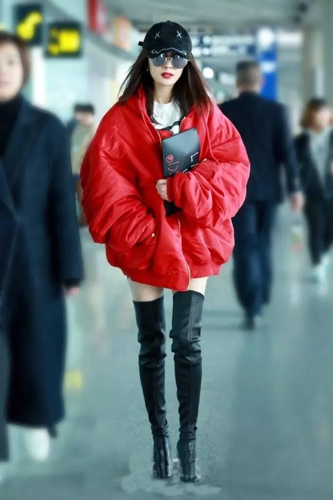 羽绒服潮流中长韩版明星同款,明星同款平价有质感的羽绒服