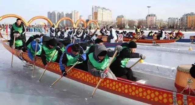 冰上龙舟点燃冬日激情：全国各地赛事蓬勃开展