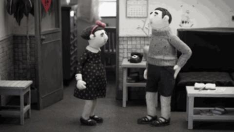 定格动画治愈系短片,定格动画电影一个女孩