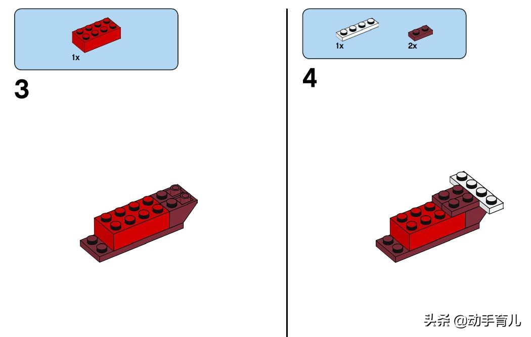 好玩有趣的乐高搭建,乐高亲子创意玩法