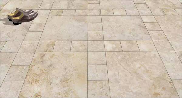 客厅瓷砖75*150铺贴效果图,十六种瓷砖铺贴方法