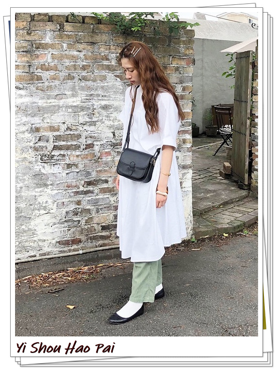 40至50时尚连衣裙穿搭,日系百褶连衣裙穿搭