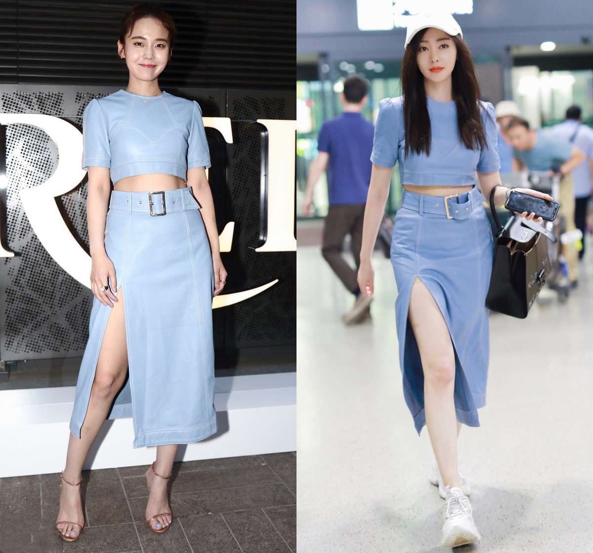 张天爱蝴蝶结镂空裙秀紧致曲线,张天爱同款紧身裙