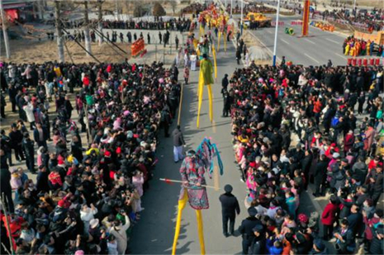 兰州市元宵社火汇演,兰州新区正月初九社火汇演