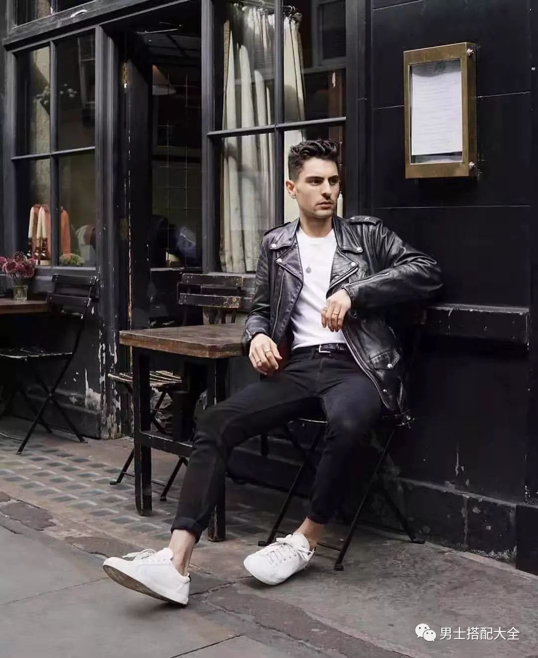男人如何穿皮衣不会显得油腻老气,穿皮衣的男士显得什么气质