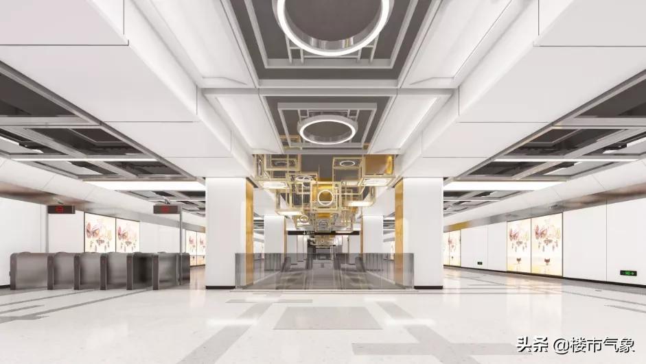 郑州地铁8号线最新装修施工,郑州地铁装修